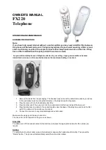 Custom Audio Electronics FX220 Owner'S Manual preview