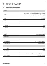 Предварительный просмотр 133 страницы Custom Audio Electronics KPM302III User Manual