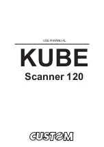 Custom Audio Electronics Kube Scanner 120 User Manual preview