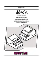 Custom Audio Electronics Neo User Manual preview