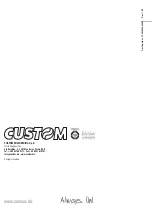 Предварительный просмотр 28 страницы Custom Audio Electronics qt10 User Manual