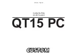 Предварительный просмотр 1 страницы Custom Audio Electronics QT15 Short Manual