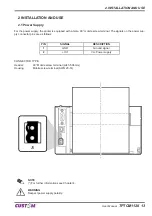 Предварительный просмотр 13 страницы Custom Audio Electronics TFTCM112II User Manual