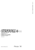 Предварительный просмотр 60 страницы Custom Audio Electronics TK300II User Manual