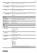 Preview for 71 page of Custom Audio Electronics TK306 User Manual