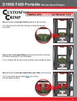 Предварительный просмотр 17 страницы Custom Crimp D160S-T420 Operator'S Manual