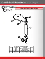 Предварительный просмотр 30 страницы Custom Crimp D160S-T420 Operator'S Manual