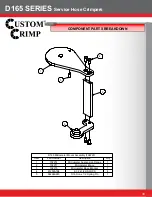 Предварительный просмотр 30 страницы Custom Crimp D165 Series Operator'S Manual