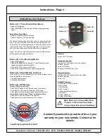 Preview for 3 page of Custom Dynamics CCM-6 Installation Instructions Manual