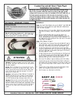 Preview for 1 page of Custom Dynamics Smart Triple Play GEN-SMART-TPU-SS8 Installation Instructions