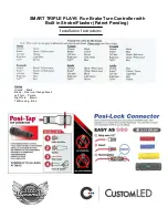 Preview for 3 page of Custom Dynamics Smart Triple Play GEN-SMART-TPU-UNV Installation Instructions