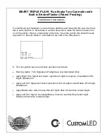 Preview for 4 page of Custom Dynamics Smart Triple Play GEN-SMART-TPU-UNV Installation Instructions