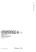 Предварительный просмотр 52 страницы Custom Engineering My3-BT3B User Manual