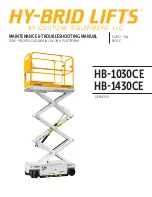 Custom Equipment Hy-Brid Lifts HB 1030CE Maintenance & Troubleshooting Manual preview