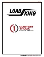 Preview for 73 page of CUSTOM TRUCK LOAD KING 10000 Operation, Service & Parts Manual