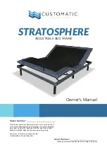 Preview for 1 page of Customatic STRATOSPHERE Owner'S Manual