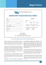 Preview for 15 page of Customatic STRATOSPHERE Owner'S Manual