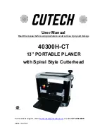 Cutech 40100-CT User Manual preview