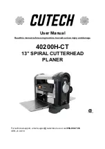 Cutech 40200H-CT User Manual preview