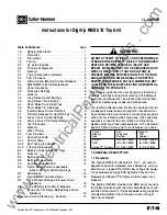 Предварительный просмотр 1 страницы Cutler-Hammer Digitrip RMS 510 Instructions Manual