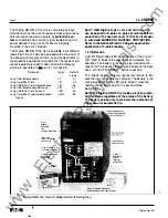 Предварительный просмотр 22 страницы Cutler-Hammer Digitrip RMS 510 Instructions Manual