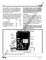 Предварительный просмотр 122 страницы Cutler-Hammer Digitrip RMS 510 Instructions Manual