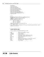 Preview for 34 page of Cutler-Hammer EATON PanelMate ControlNet Manual