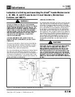 Предварительный просмотр 1 страницы Cutler-Hammer Flex Shaft Quick Start Manual