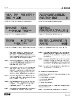 Предварительный просмотр 25 страницы Cutler-Hammer OPTIMizer Instructions For Operation Manual