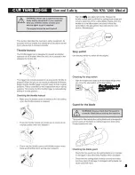 Preview for 8 page of Cutters Edge CE-1260RH SERIES Operator'S Manual