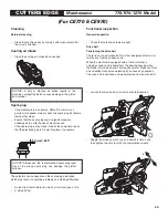 Preview for 25 page of Cutters Edge CE-1270RH SERIES Operator'S Manual