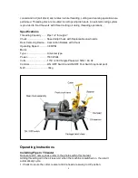 Предварительный просмотр 4 страницы Cutting SQ50E Quick Start Manual