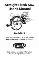 Preview for 1 page of Cuz-D 8.5 User Manual