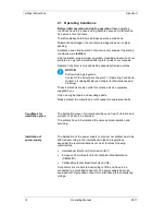 Preview for 12 page of CV SPECTRA II Operating Manual