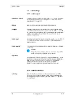 Preview for 38 page of CV SPECTRA II Operating Manual