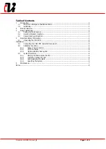 Preview for 2 page of CVI ViAC-RTK Installation And Operation Manual