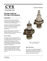 CVS Controls Ltd. 1301F Product Manual предпросмотр