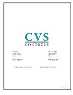 Preview for 16 page of CVS Controls DBAQ Series Instruction Manual