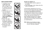 Предварительный просмотр 8 страницы CVS Pharmacy CVSBPW-610 Instruction Manual