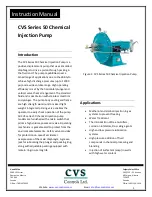 Предварительный просмотр 1 страницы CVS 50-1-DMV Instruction Manual