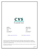 Предварительный просмотр 12 страницы CVS 50-1-DMV Instruction Manual