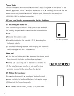 Предварительный просмотр 10 страницы CVS BP3MW1-4BCVS User Manual