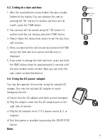 Предварительный просмотр 11 страницы CVS BP3MW1-4BCVS User Manual