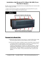 Предварительный просмотр 19 страницы CVS DSPA-1612 Instruction Manual