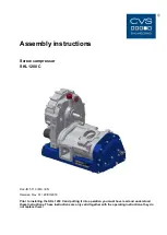 CVS SKL 1200 C Assembly Instructions Manual preview