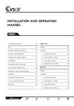 Preview for 46 page of Cvsair 315/LR Installation And Operation Manual