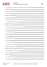 Preview for 4 page of CWT CWTLAM-160 Use And Maintenance Manual