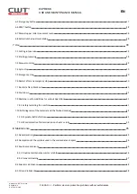 Preview for 5 page of CWT CWTLAM-160 Use And Maintenance Manual