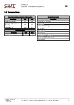 Preview for 20 page of CWT CWTLAM-160 Use And Maintenance Manual