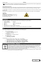 Предварительный просмотр 5 страницы CXR FO SERIAL User Manual